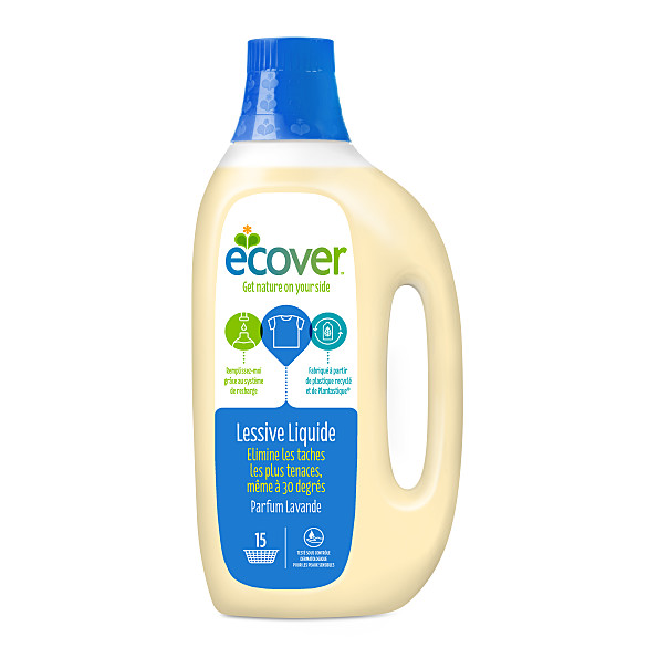 Lessive liquide concentrée 1,5l Ecover achat vente écologique
