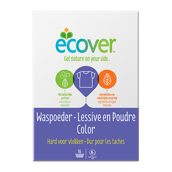 Lessive Poudre Couleurs Vives- 1,2Kg- Ecover