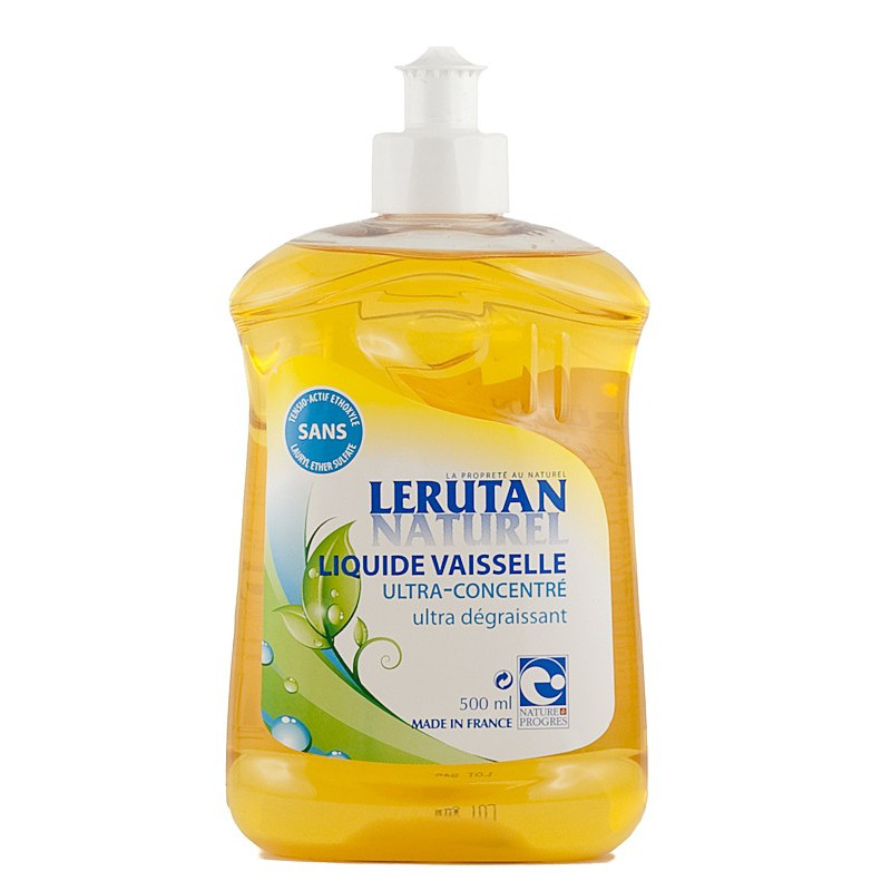 Liquide Vaisselle Ultra Concentré - 500mL- Lerutan