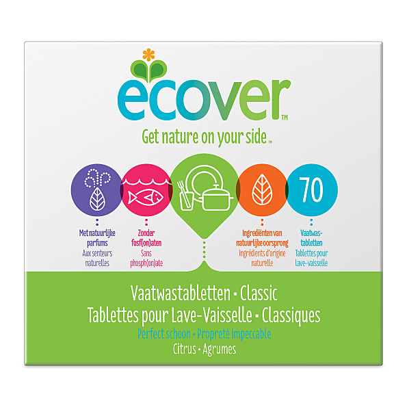 Tablettes Lave-Vaisselle - x 70- Ecover