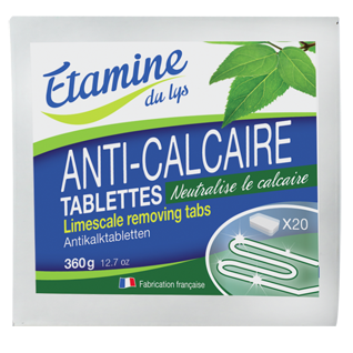 Tablettes Anti Calcaire - x20- Etamine du Lys